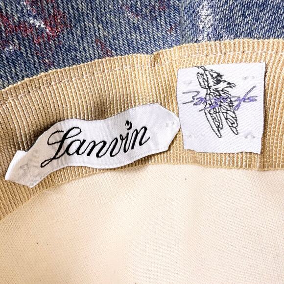 Lanvin Blue Future Edition Denim Fisherman Bucket Hat - Picture 6 of 7